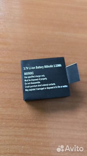 Аккумулятор для экшн-камер sjcam SJ4000S, 900 мА