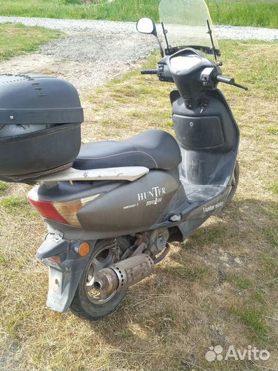 Скутер 4-такный