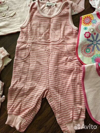 Вещи на девочку пакетом от 1 до 9мес