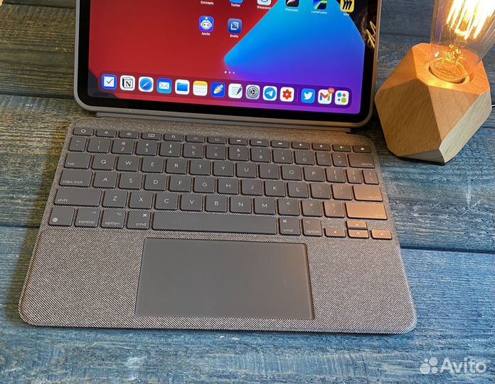 Чехол с клавиатурой iPad logitech combo touch