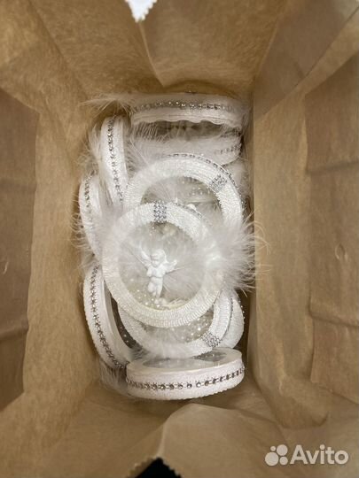 Таросики на крещение (бонбоньерки) 15 шт