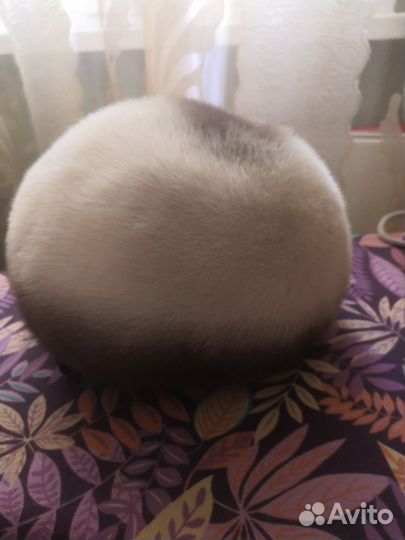 Шапка норковая женская