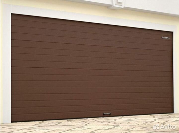 Секционные ворота