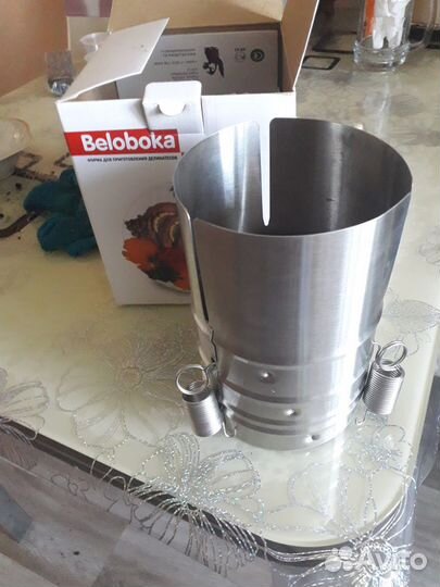 Форма для приготовления ветчины и колбасы белобока