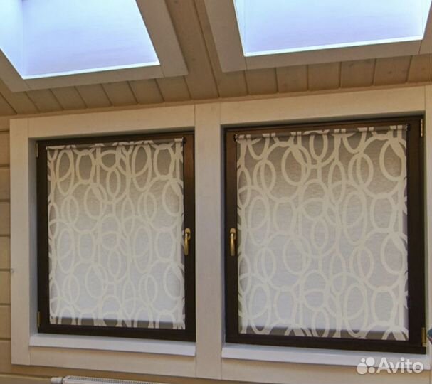 Рулонные шторы мини с узорами