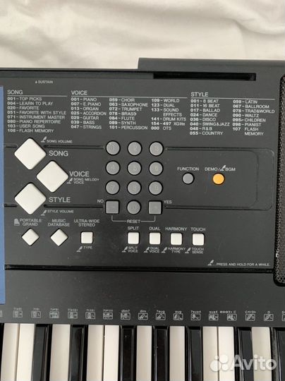 Синтезатор yamaha psr e333