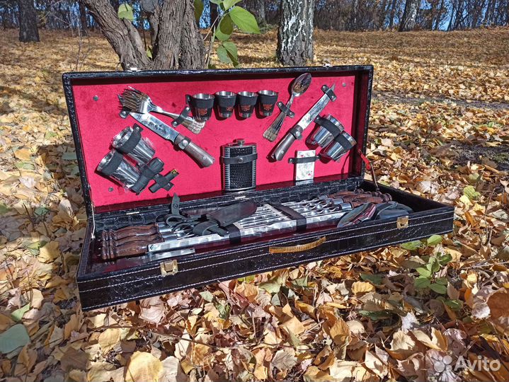 Набор шампуров в кейсе #Охотник 2#