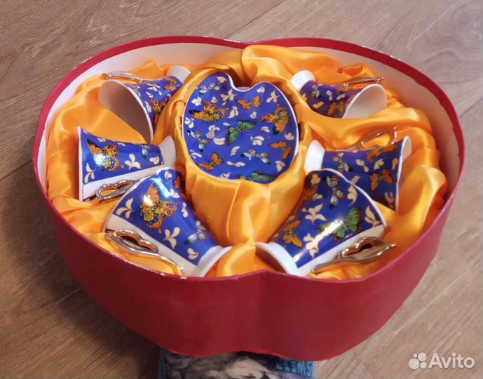 Кофейный сервиз на 6 персон