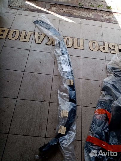 Спойлер переднего бампера для Kia Ceed 2012-2018