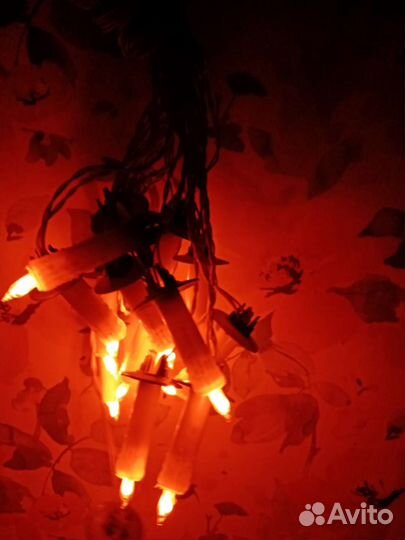 Елочная гирлянда СССР