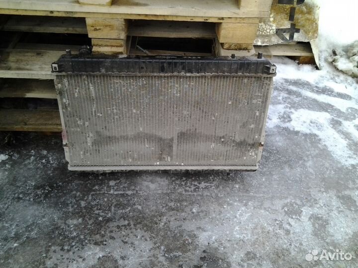Радиатор охл. двигателя chevrolet lacetti (АКПП)