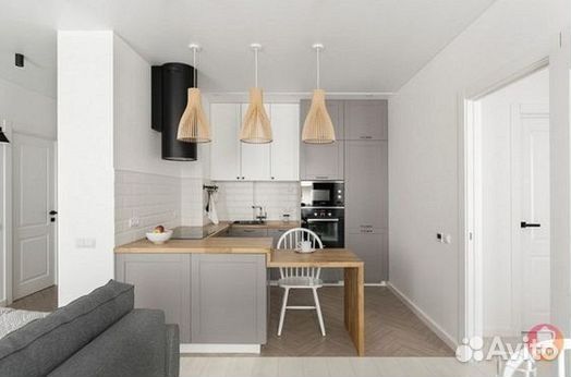 Кухни с подсветкой