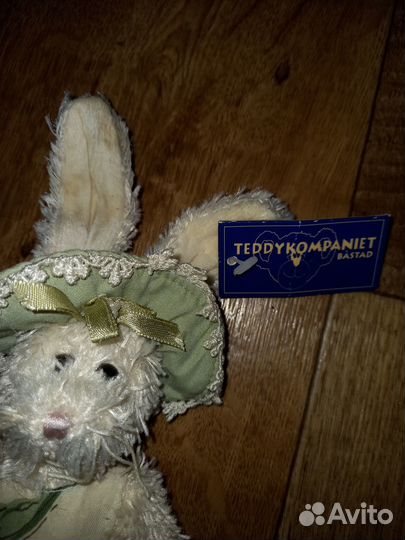Плюшевый заяц тедди шведский