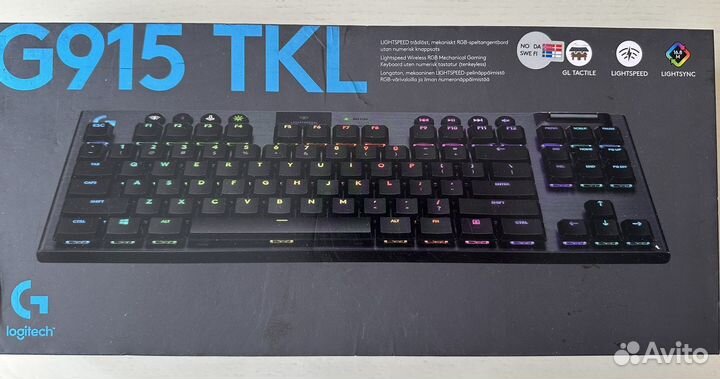 Клавиатура Logitech G915 TKL