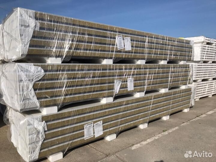 Сэндвич панели пир 100мм