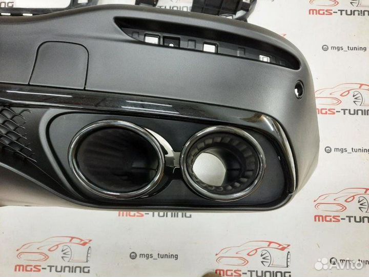 Диффузор с насадками 53 Black на GLE-Class V167