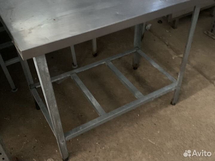 Стол производственный нержавейка 1000/600/850