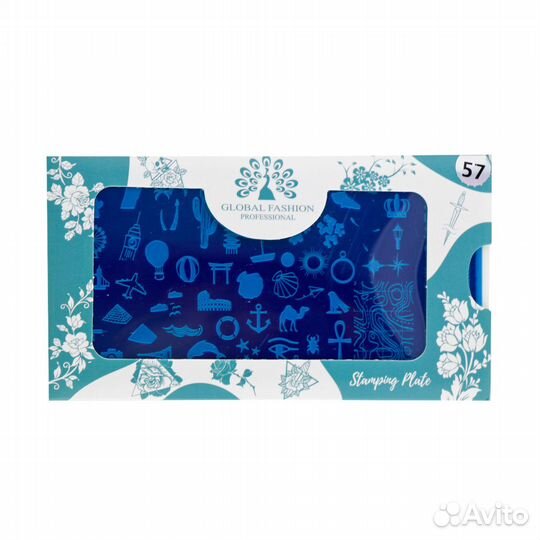 Диск для стемпинга Global Fashion #-57