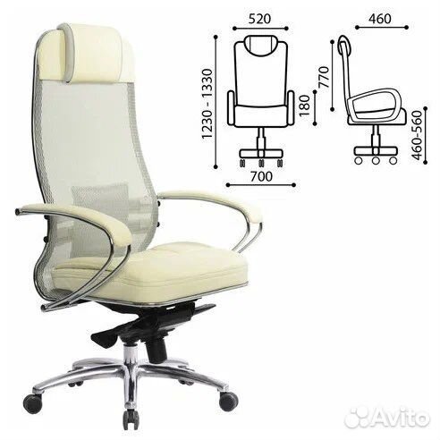 Кресло офисное Метта бу