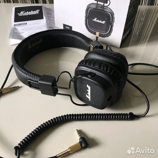 Наушники Marshall Major II Black, оригинал in box