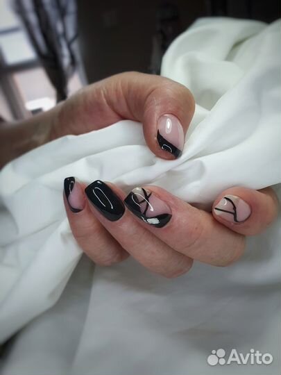 Маникюр Солнечный город