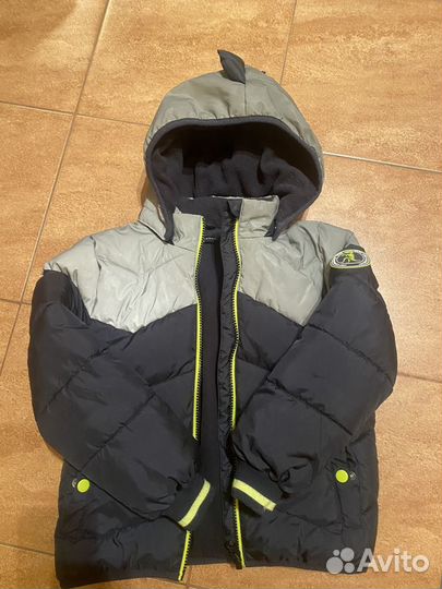 Куртка зимняя 104 детская для мальчика