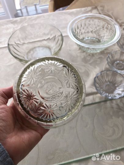 Посуда СССР. Стекло от советской мебели