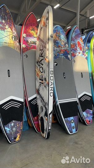 SUP (сап) Доска raidex I board 11’ (332см) «mramor