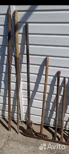 Ледоруб, лом, гвоздодер, пила, СССР