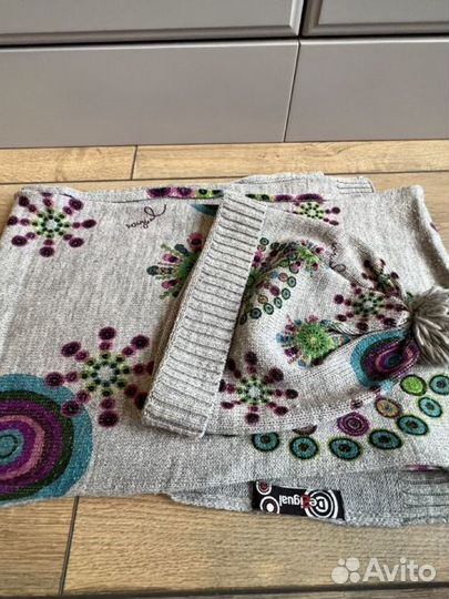 Комплект шапка и шарф Desigual