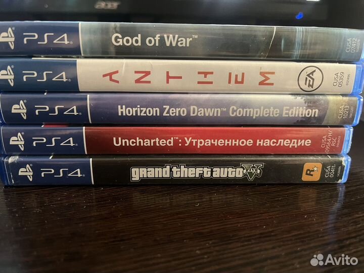 Horizon Zero Dawn, God of War, Uncharted ps4