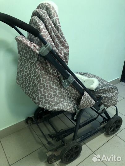 Санки коляска ника 8
