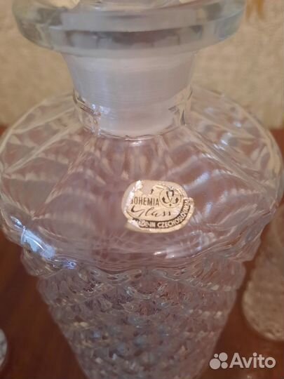 Штофы и графины СССР хрусталь