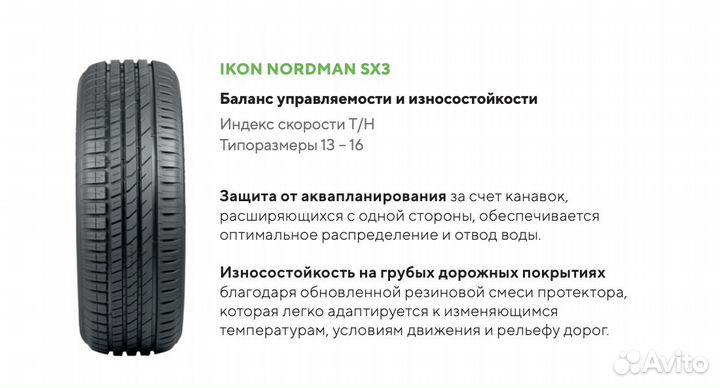 Ikon Tyres Nordman SX3 195/65 R15 91H