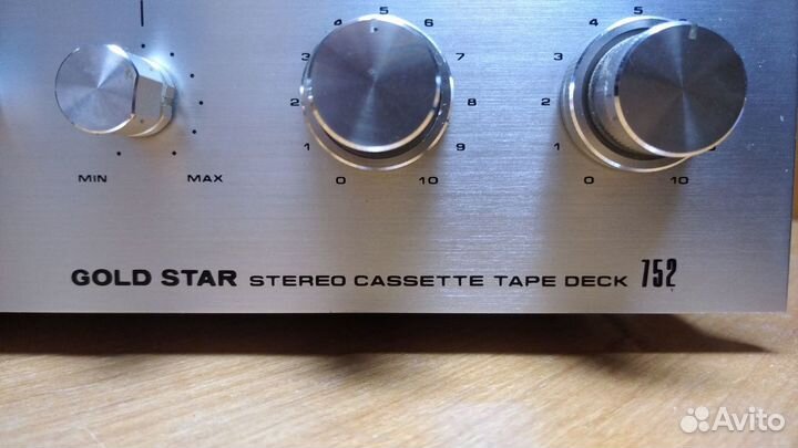 Дека кассетная gold star 752