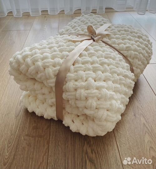 Плед детский плюшевый