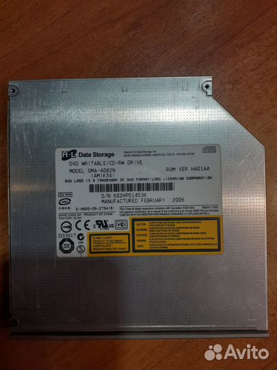 Привод dvdrw DVD RAM GMA-4082N