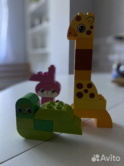 Lego duplo мои первые животные
