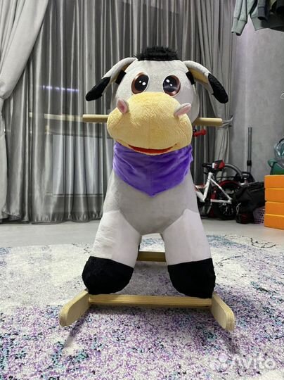 Детская лошадка качалка