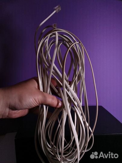 Патчкорд Ethernet кабель почти 10 метров