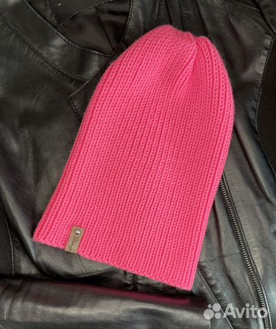 Шапка тыковка женская розовый неон