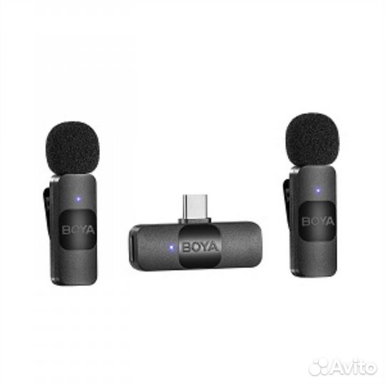 Беспроводная микрофонная система Boya BY-V20