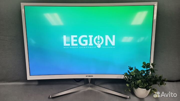 Изогнутый монитор 81 сантиметр IPS Full HD