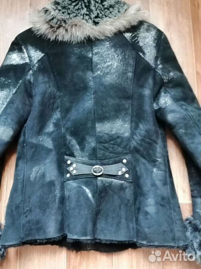 Дубленка натуральная женская 42 44