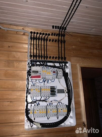 Электрик, электромонтажные работы, установка люстр