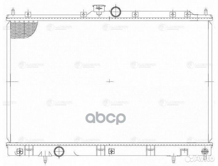 Радиатор Основной Mitsubishi Outlander I 03-08