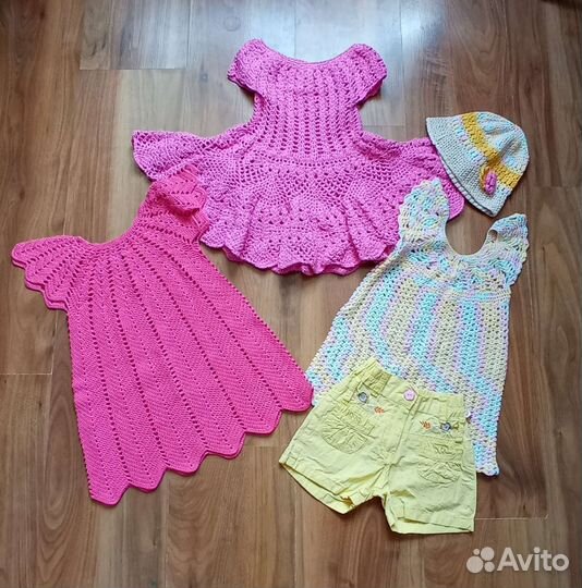 Одежда для девочки пакетом размер 86-92