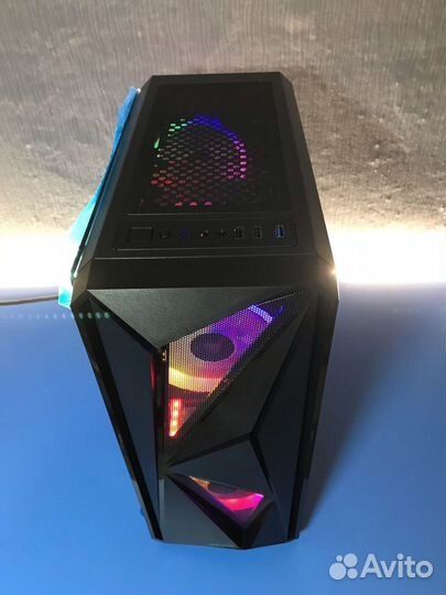 Игровой PC IntelXeon E5-2689/SSD/8Gb/RX570 8Gb