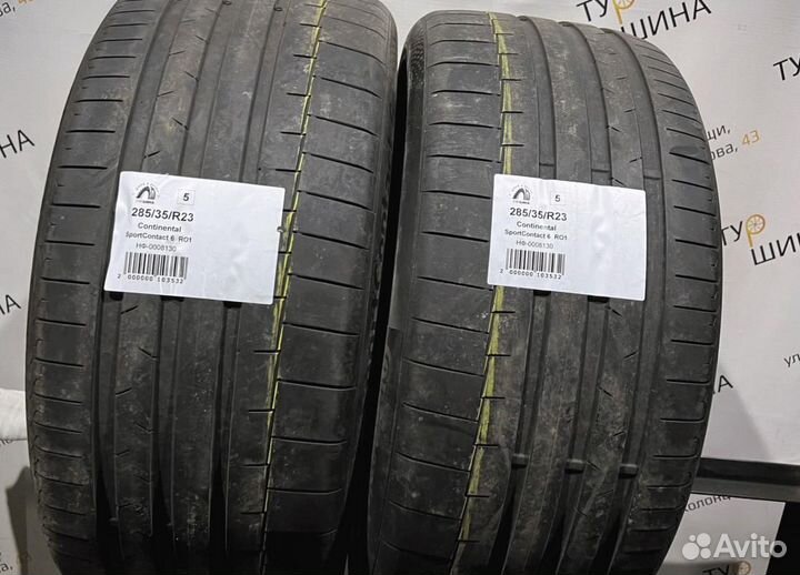 Continental SportContact 6 285/35 R23 94Y