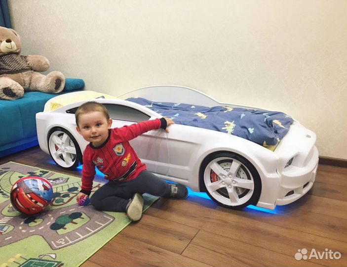 Кровать-машина 3D